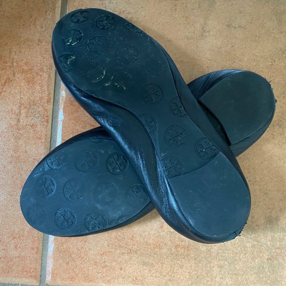 Tory Burch Reva ballet flat shoes size 6.5 6 1/2 - Picture 9 of 10